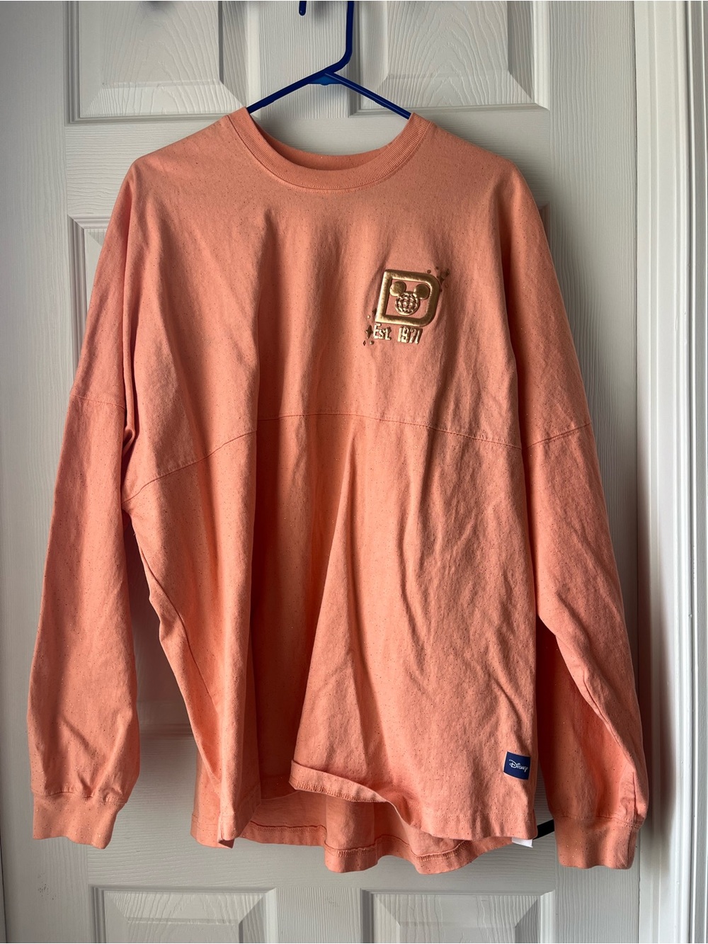 Disney Women’s Long-Sleeve Pullover Shirt - Peach